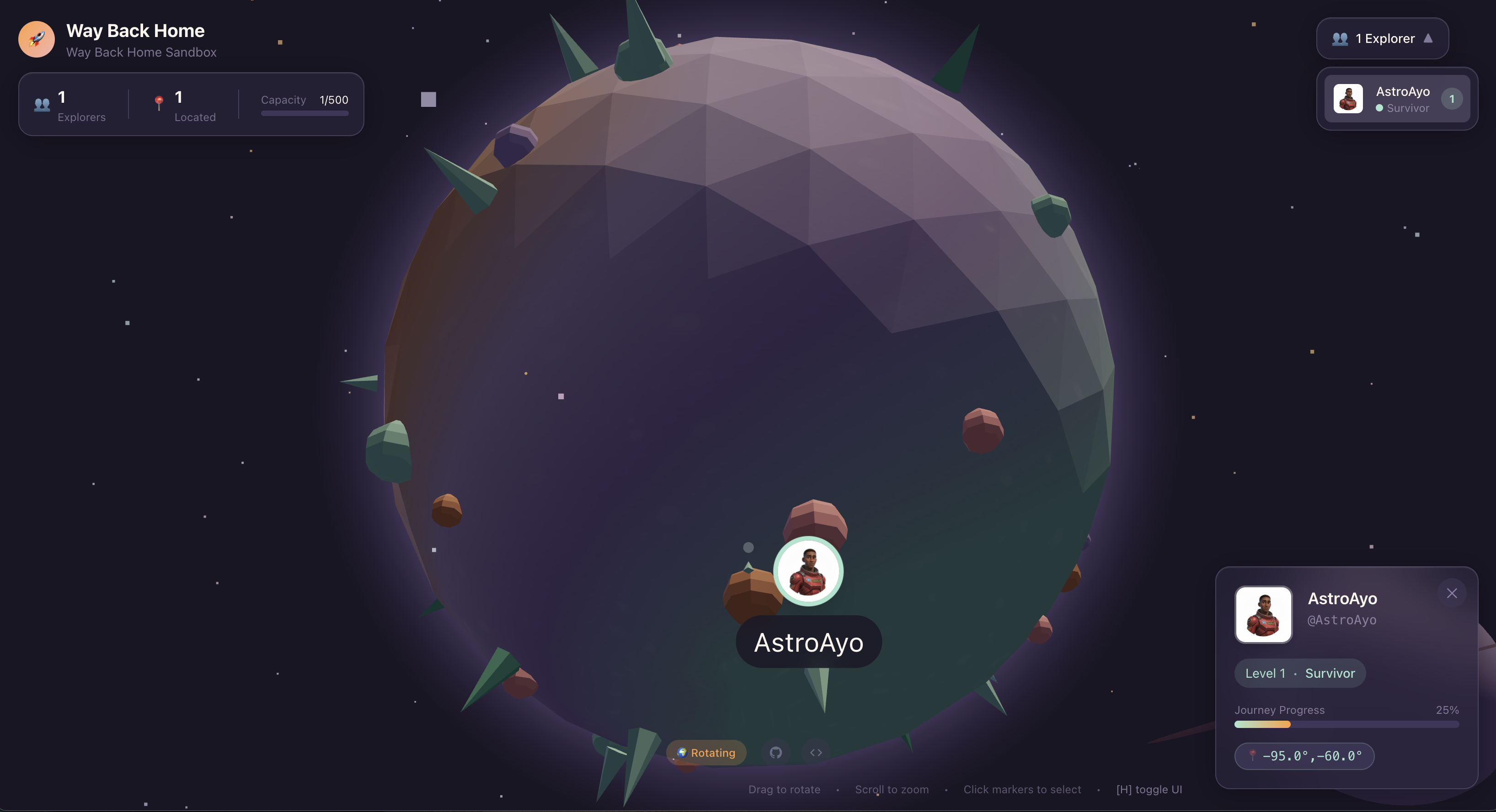 המיקום נמצא