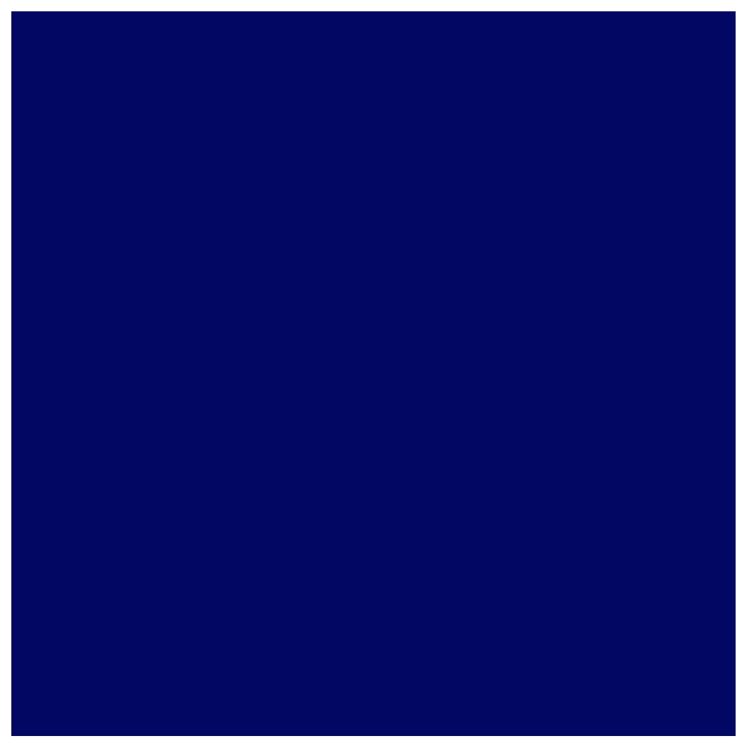 Eine Leinwand, die in Dunkelblau gerendert wurde, um zu zeigen, wie die Standardfarbe für das Löschen geändert wird.